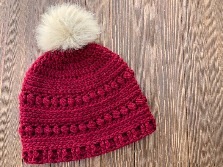 Bead Stitch Hat PDF Crochet Pattern Download Etsy