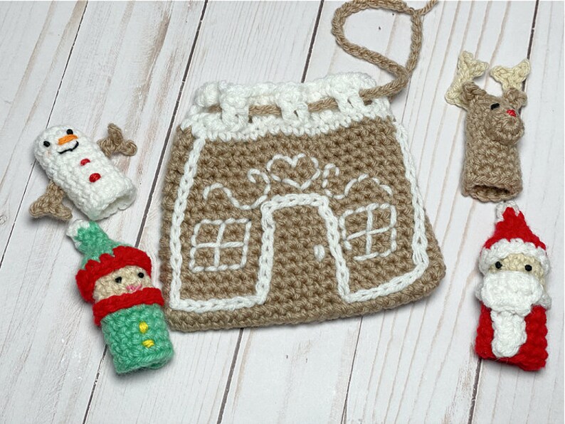 Christmas Finger Puppet Set PDF Crochet Pattern Download - Etsy