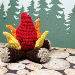 Mini Amigurumi Camping Trip Ebook 12 Crochet Patterns for Camping Themed Amigurumi PDF Download image 7