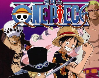 One piece vol.3 Coloring Book for adult Japanese Animation One-piece nurie colouring book by EIICHIRO ODA