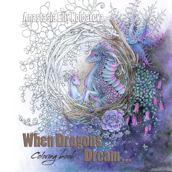 When Dragons Dream By Anastasia Elly Etsy When Dragons Dream By Anastasia Elly Etsy