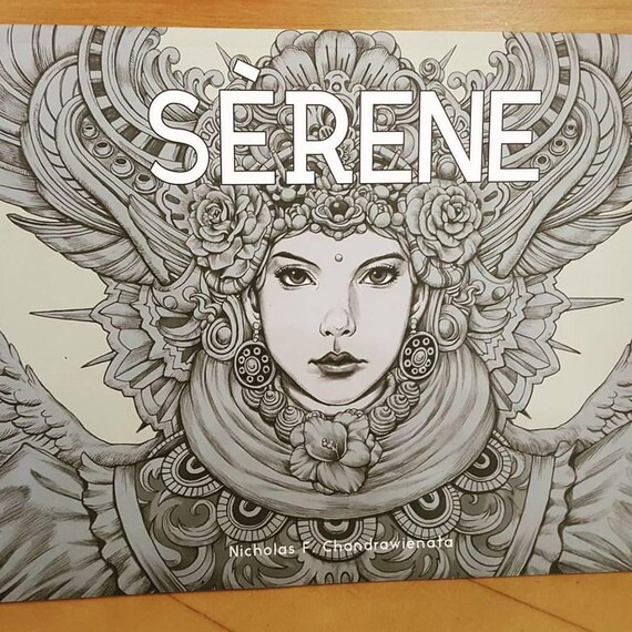 Download Serene Coloring Book By Nicholas F Chandrawienata Indonesia Etsy