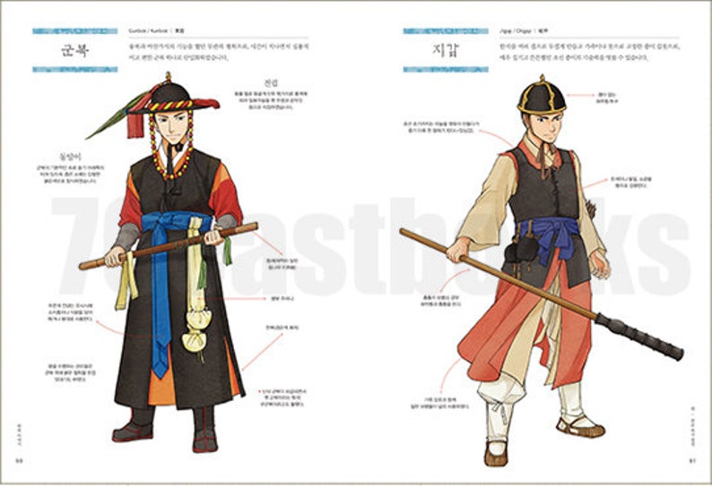  HANBOK  Art Book Joseon  Dynasty Hanbok  story and Etsy