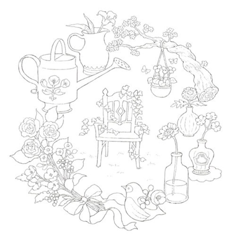 Droom Kamers Kleuren Boek Voor Volwassene Koreaanse Versie Mijn Verlangen Kamers Colouring Book Door Ida Chiaki