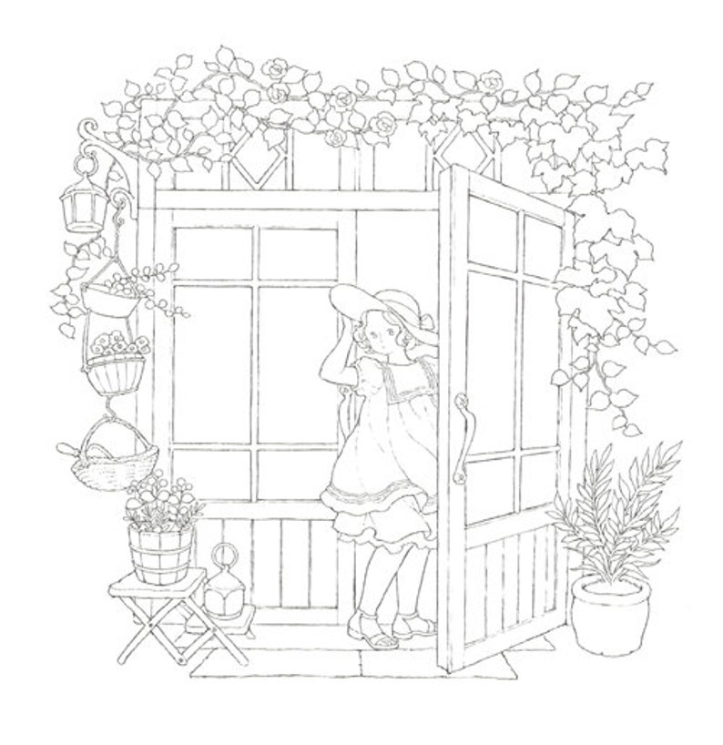 Droom Kamers Kleuren Boek Voor Volwassene Koreaanse Versie Mijn Verlangen Kamers Colouring Book Door Ida Chiaki