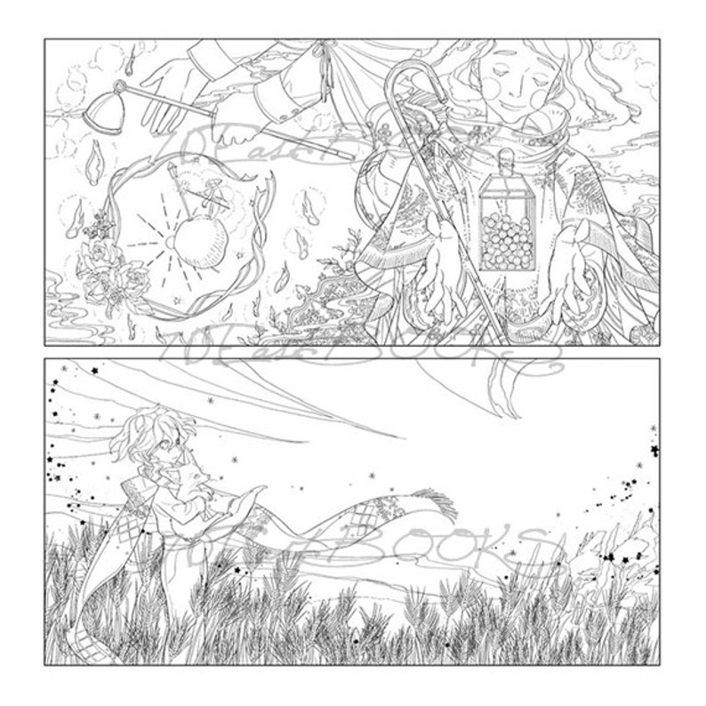 Der kleine Prinz Märchen Malbuch für Erwachsene Le Petit Etsy