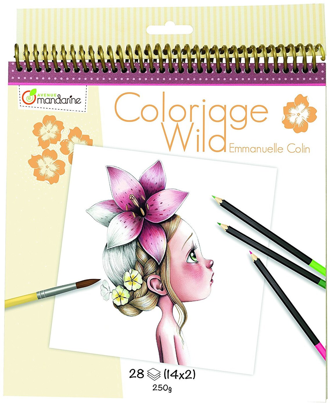 Coloriage Wild Coloring book by Emmanuelle Colin  Etsy