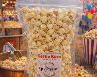 Old Fashioned Kettle Corn (Sweet & Salty) popcorn