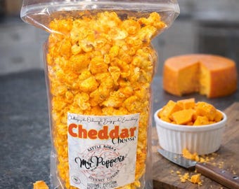 Cheddar Cheese Gourmet Popcorn