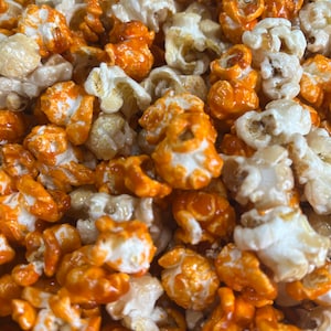 Orange D'Lite Gourmet Popcorn (50/50 bar Creamcicle, Orange & Vanilla)