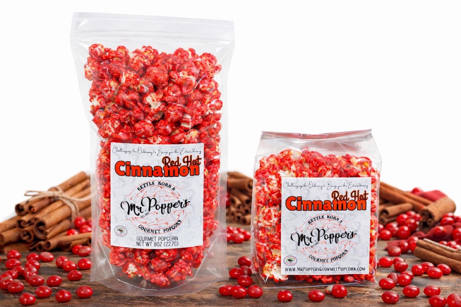 5 Lbs Red Hot Cinnamon Candy Balls – Individually Wrapped Spicy Hard Candies