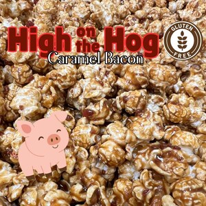 Hogging Popcorn High on the Hog (caramel Bacon) Gourmet Popcorn - Etsy