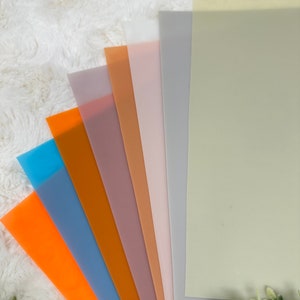 0.7 MM Jelly  sheets. Waterproof Jelly sheets. Soft and bendy Jelly sheets supplies. DIY craft supplies