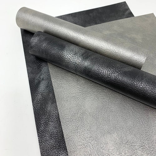 Metallic Faux Leather Sheets. Texture Leather Sheet. Craft - Etsy