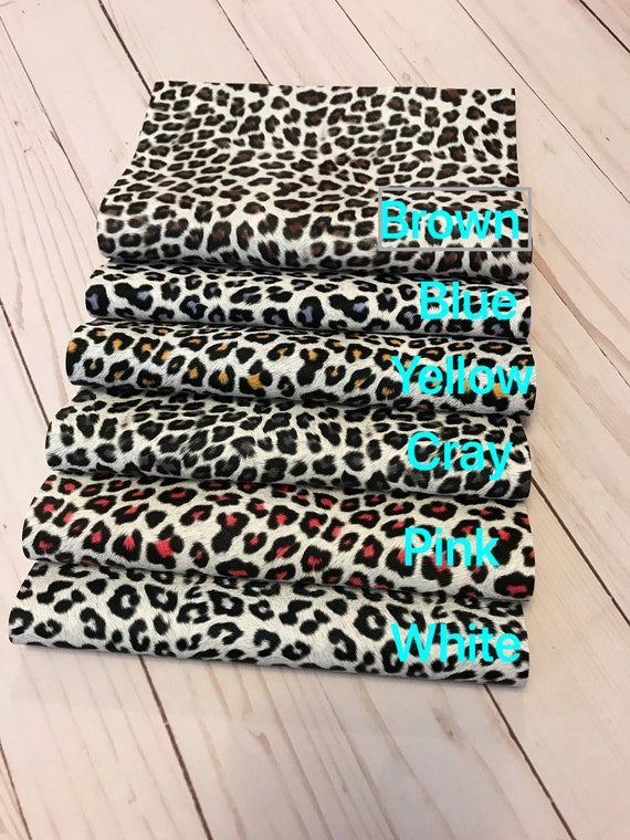 Leopard Print Texture Sheet