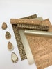 Cork sheets. Faux leather sheets. Glitter sheets. Texture leather sheet. Craft supplies. Earrings. Hair bows. Leather sheets 