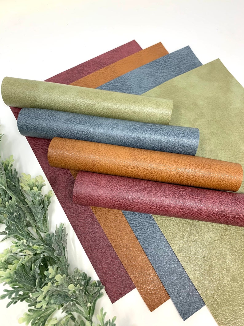 Texture faux leather sheets. Texture leather sheet. Craft Etsy