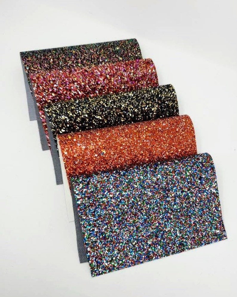 Chunky Glitter Sheets. Glitter Sheets. Craft and Hair Bow Etsy