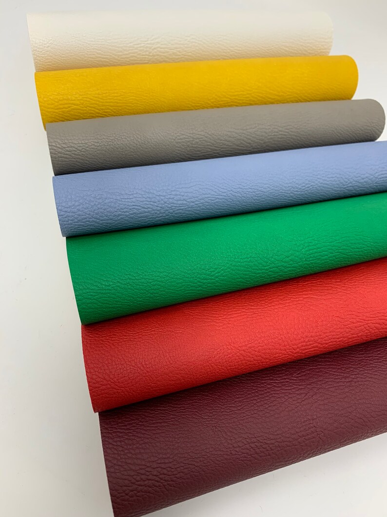 Faux Leather Sheets. Litchi Design Leather Sheets. Craft Etsy