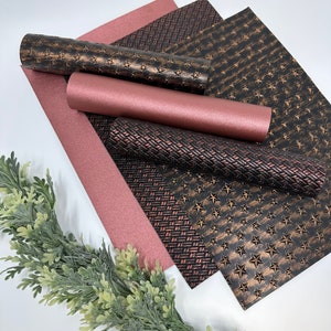 Faux leather sheets. Faux leather. Texture leather sheet. Design leather Craft supplies. Earrings. Hair bows. Basketweave