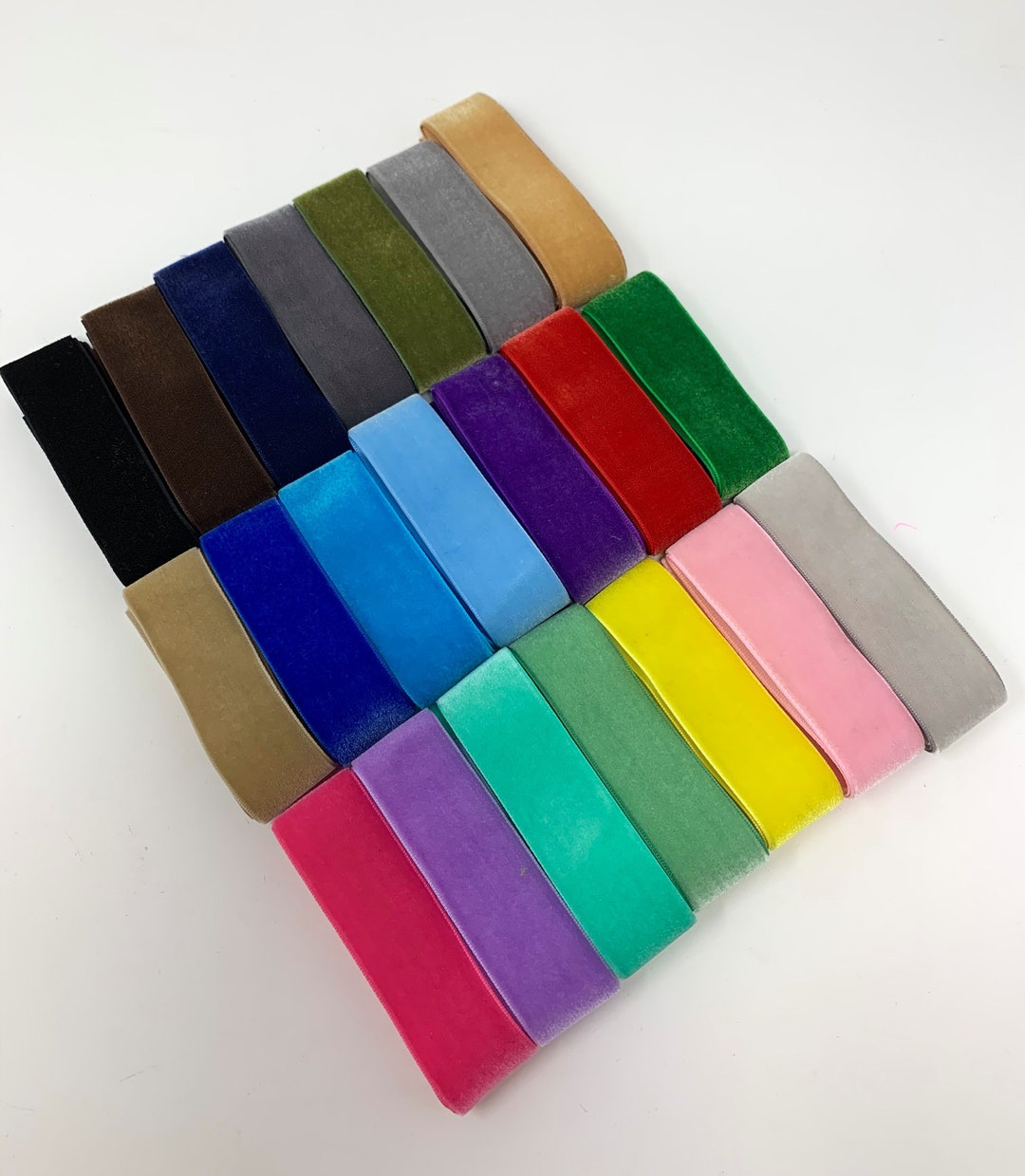 1-inch Velvet Ribbon: Sewing, Crafts & Hair Bow Supplies - Etsy