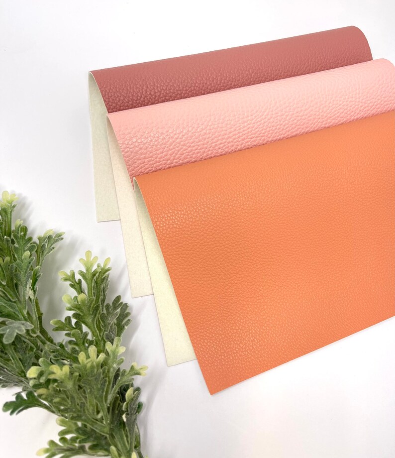 Textured Faux Leather Sheet: 8x11 Craft Supply - Etsy