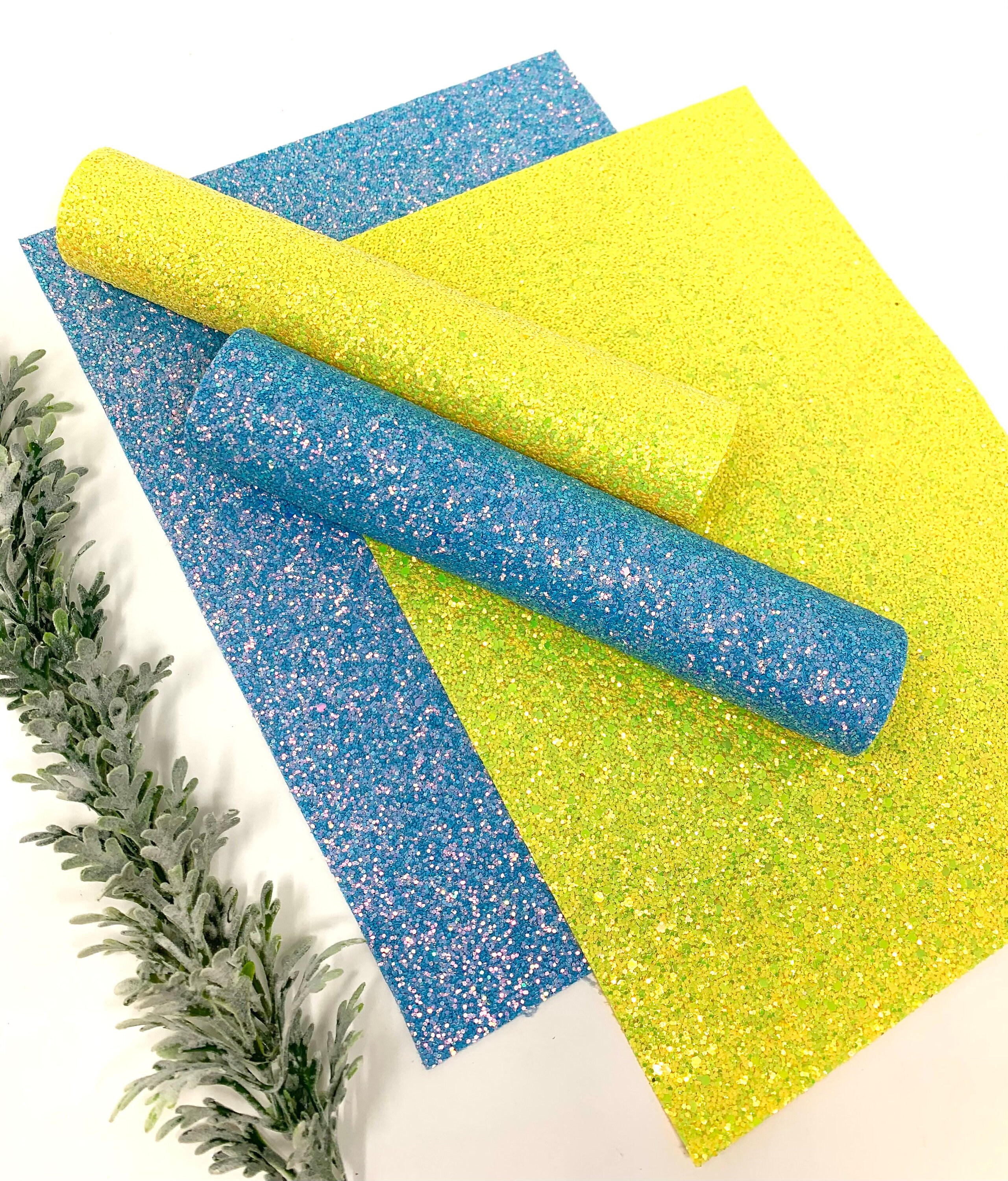 Chunky glitter sheets. Glitter sheets. craft and hair bow Etsy