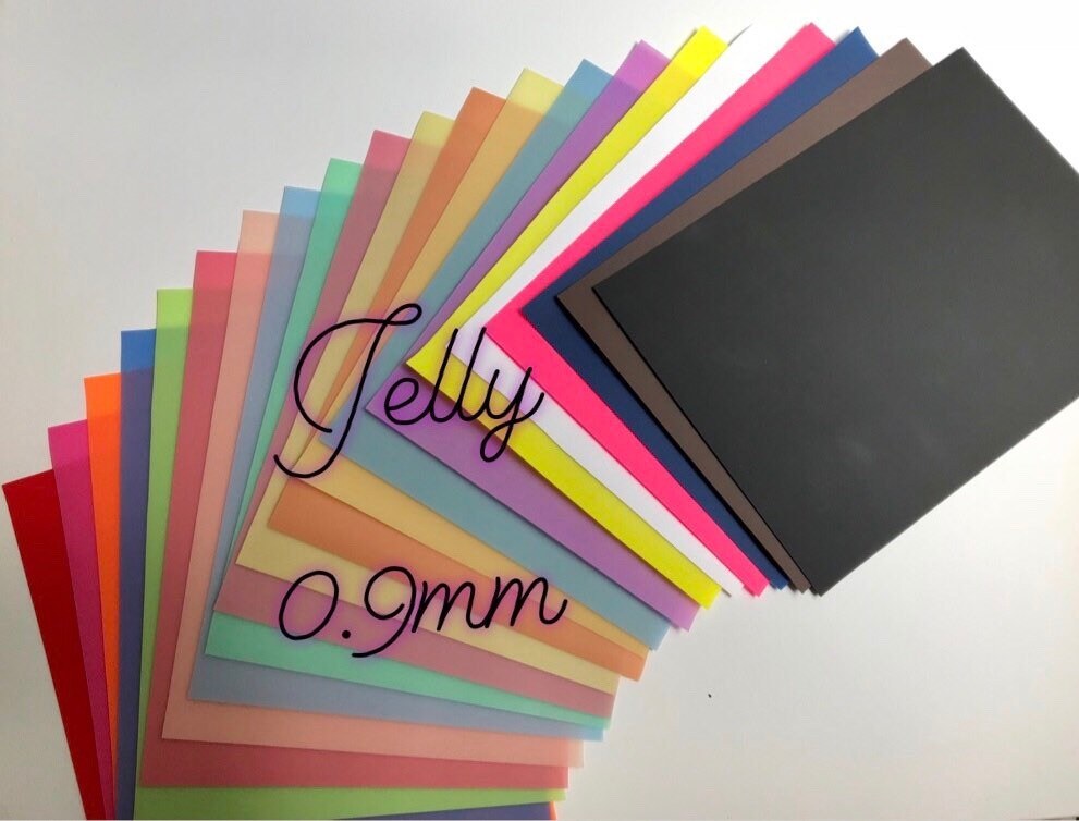 0.9 MM Jelly  sheets. Waterproof Jelly sheets. Soft and bendyJelly sh…