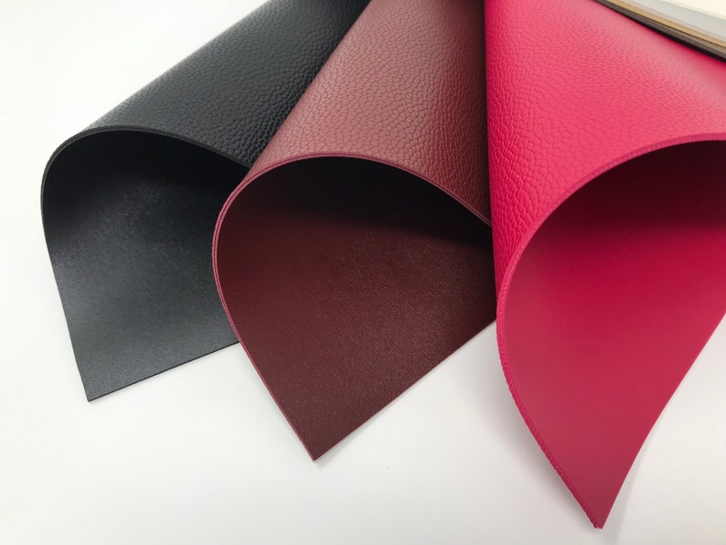 Double sided faux leather sheets. Thickness 1.8 mm. Faux Etsy