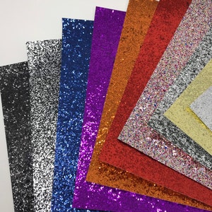 Allgala Foam Sheet Self Adhesive 12 Pack Glitter EVA Foam Paper 8 x 1