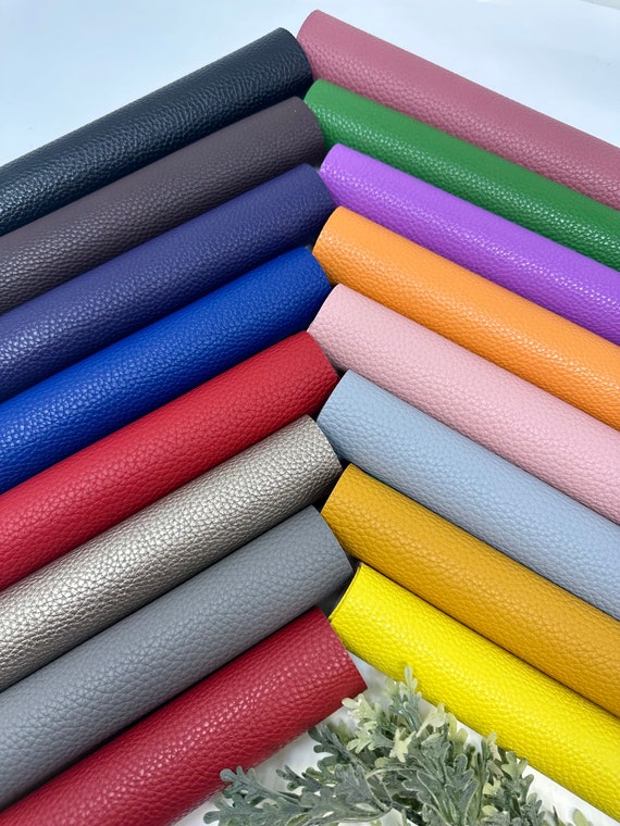 S21 Faux Leather Sheets. Available in 16 Colors. Litchi Design