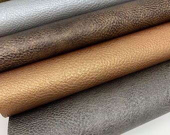 Metallic Faux Leather Sheets: Hair Bow Craft Supplies