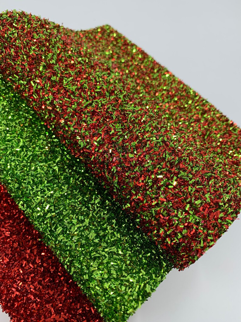 Tinsel Glitter Fabric Sheets. Christmas Tinsel Glitter Sheets. Etsy
