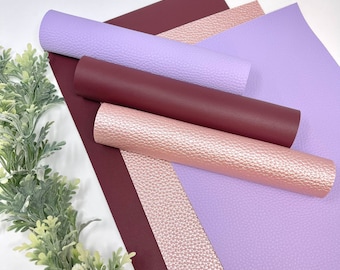 Litchy Faux Leather Sheets: 8x11 Craft Fabric