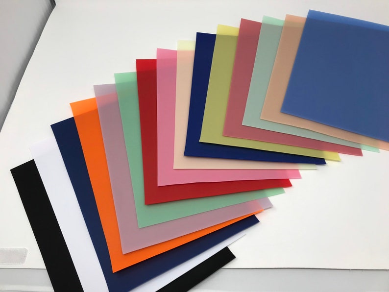 31 colors 0.9 MM Jelly sheets. Waterproof Jelly sheets. Soft and bendyJelly sheets supplies. craft supplies. Listing 3 image 4