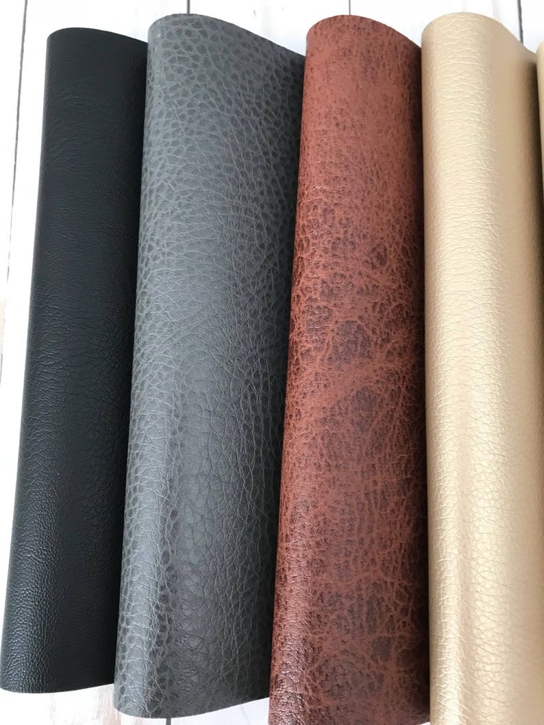 Faux Leather Sheets Leather Sheets Bow Supplies Craft Etsy