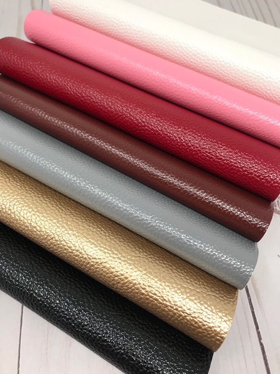 S21 Faux Leather Sheets. Available in 16 Colors. Litchi Design