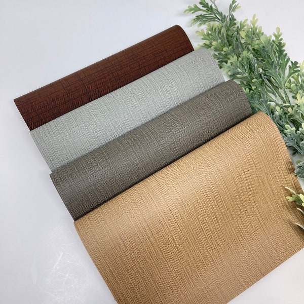 Textured Faux Leather Sheets: 8x11" Craft Fabric