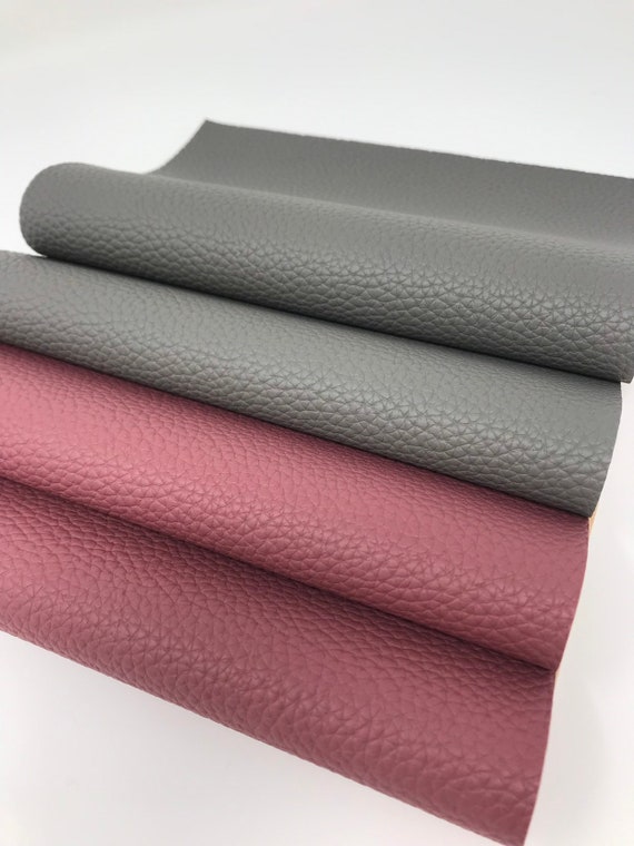 Faux Leather Sheets. Available in 4. Gray and Mauve Leather 
