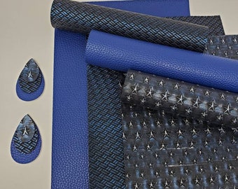 Faux Leather Sheets: 8x11" Craft Fabric for Hair Bows & Earrings
