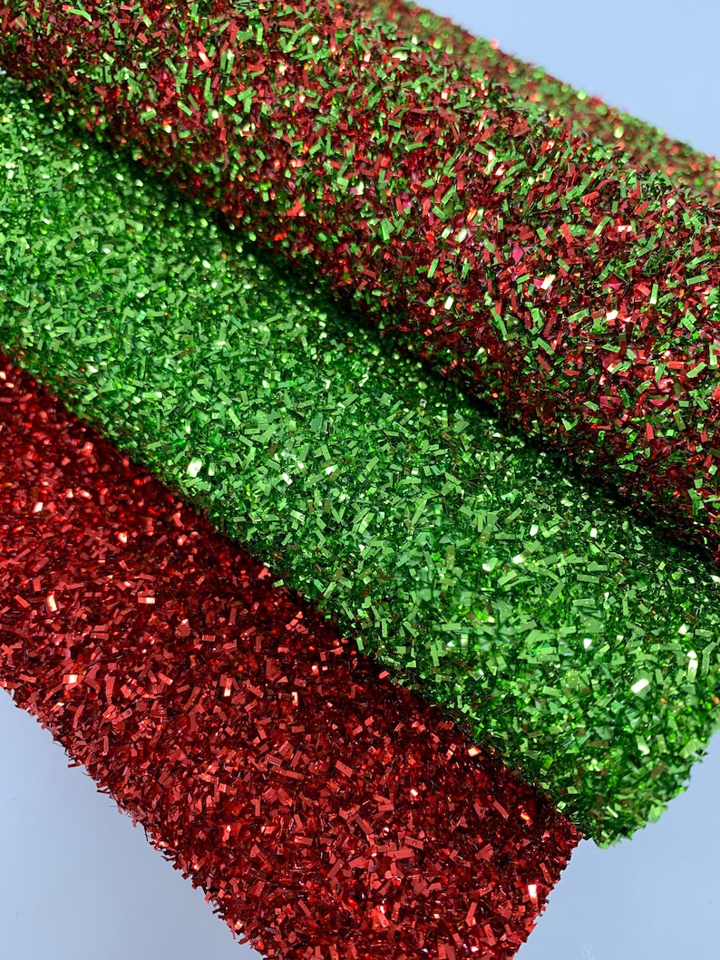 Tinsel Glitter Fabric Sheets. Christmas Tinsel Glitter Sheets. Etsy