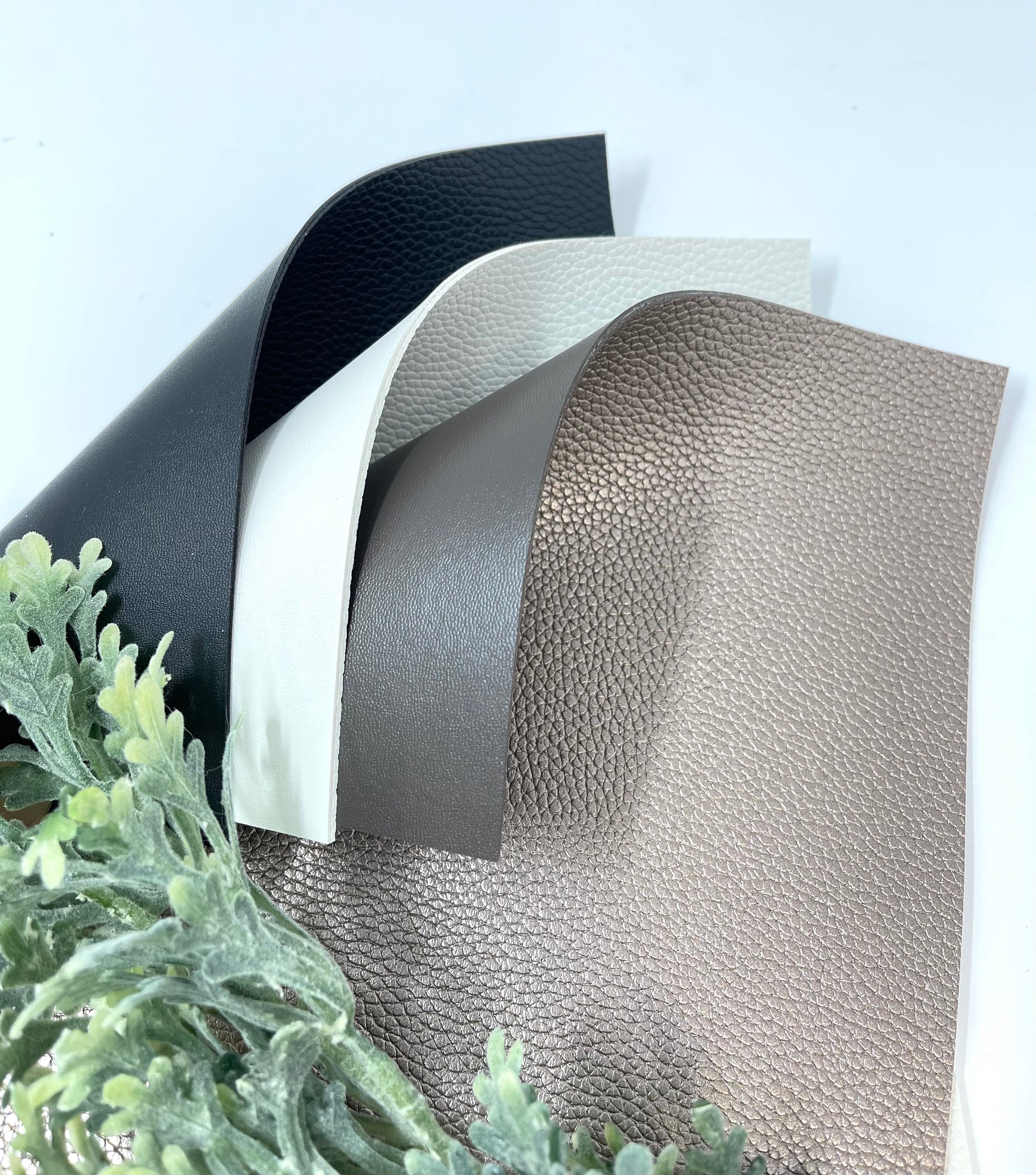 Double Sided Faux Leather Sheets. Thickness 1.8 Mm. Faux Etsy