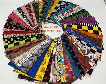 Printed Faux Leather Sheets 8x11: DIY Craft Supplies