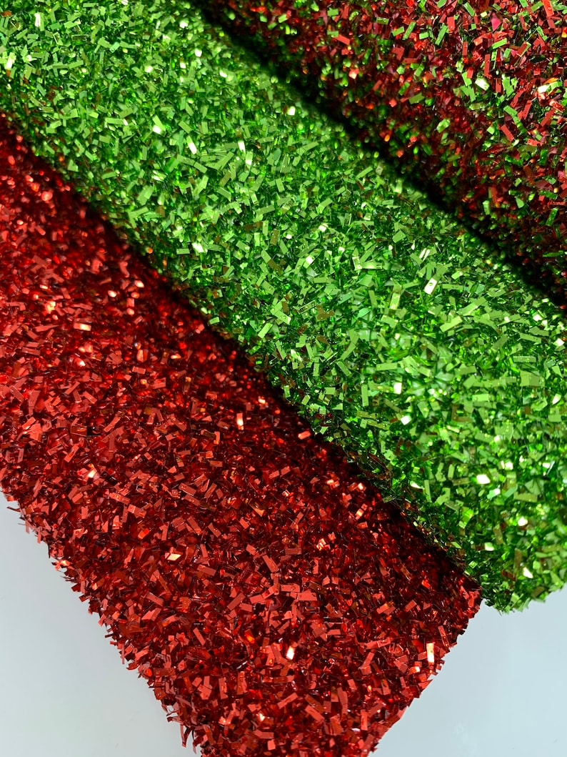 Tinsel Glitter Fabric Sheets. Christmas Tinsel Glitter Sheets. Etsy