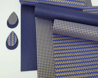 Faux Leather Sheets: Textured Craft Fabric for Earrings & Bows