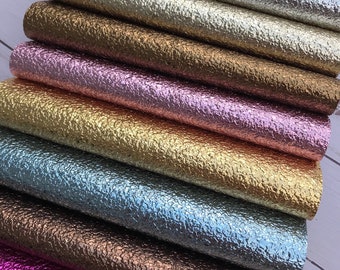 NK-HY Crackle Texture shiny faux leather sheets. Available in 14 colors. Faux leather craft supplies leather supplies