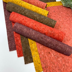 0.5 mm Colored Cork Print. leather sheets. Faux leather sheets. Leather craft sheets. cork leather sheets. Earrings supplies Thickness 0.5mm