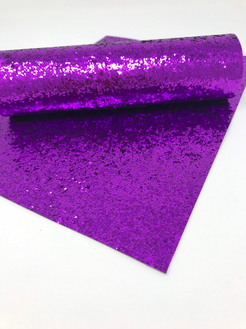 Purple Glitter Sheet With Canvas Backing. Glitter Sheets Craft - Etsy