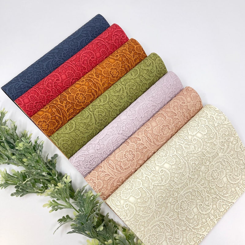 Embossed Faux Leather Sheets - Etsy