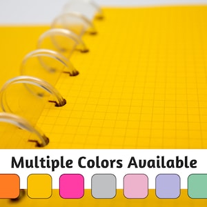 D006: Colored Paper 89 GSM 40 Sheets Disc Bound